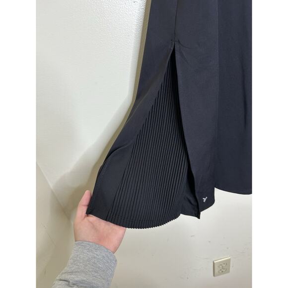 Old Navy Size XL Black Sports Dress Powersoft Go Dry Front Zip Tennis Paddle - Picture 4 of 9